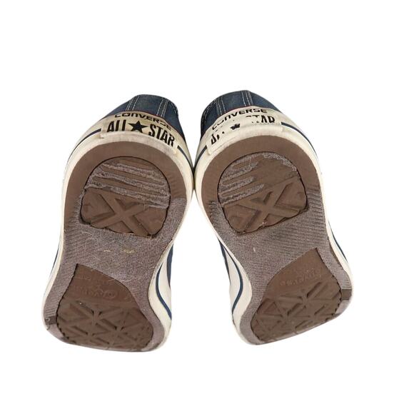 Converse Shoes Womens 7 Sneakers Lifestyle Chuck Taylor Low Blue Canvas Classic - Picture 10 of 12